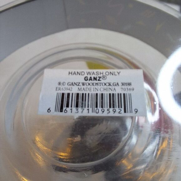 "Crazy Good Cheer" Funny Stemless Wine Glass Ganz In Box - Picture 2 of 6